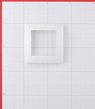 Рамка Simon 15 одноместная белая (1500610-030)