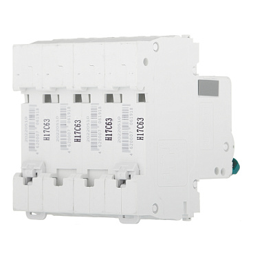 Автоматический выключатель модульный Dekraft BA-101 4Р 63А тип C 4,5 кА 230/400 В (11096DEK)