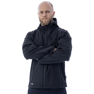 Куртка софтшелл рабочая Brodeks KS232 54 рост 182-188 см черная