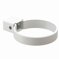 Хомут трубы пластиковый d80 мм Docke Standard пломбир RAL 9003