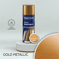 Эмаль аэрозольная Престиж металлик золото глянцевая 425 мл