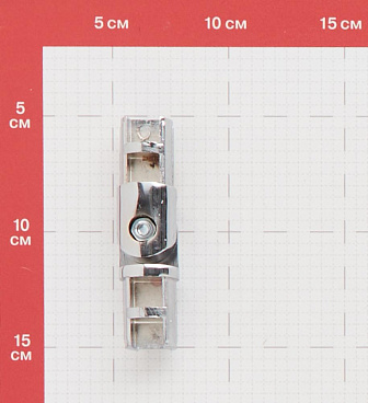 Соединитель поворотный для двух труб к системе Joker d25 мм усиленный хром