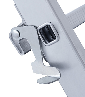 Лестница алюминиевая трансформер двухсекционная 9 ступеней Новая высота бытовая