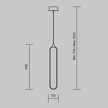 Подвесной светильник Maytoni MOD017PL-L13G