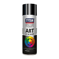 Краска аэрозольная Tytan Professional Art Of The Colour черная глянцевая RAL 9005 400 мл