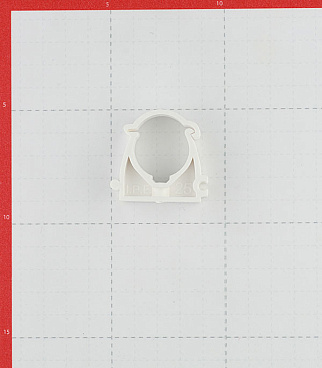 Фиксатор Valtec 25 мм для полипропиленовых труб с защелкой (VT.KP.F.025)