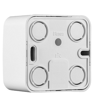 Розетка компьютерная Systeme Electric Blanca накладная белая RJ45 (BLNIA045001)