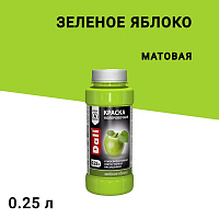 Колер краска Dali зеленое яблоко 0,25 л