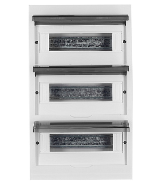 Щит распределительный навесной EKF PROxima ЩРН-П-36 пластиковый IP41 460х270х100 мм 36 модулей