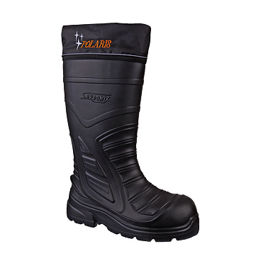Сапоги рабочие EVA утепленные размер 46-47 черные ГК Спецобъединение Полярис (Сап 106/46-47)