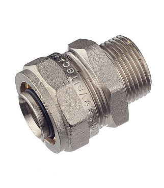 Соединитель прямой VALTEC (VTm.301.N.002605) 26 обж(ц) х 3/4 НР(ш)