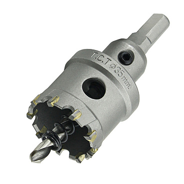 Коронка твердосплавная Diamond Industrial (DIDTCT35) универсальная d35 мм