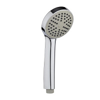 Лейка для душа РМС d80 мм 1 режим без шланга пластик хром (LE05)