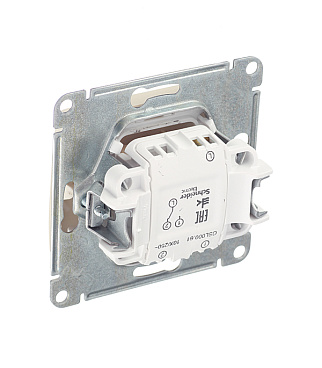 Переключатель Systeme Electric Glossa одноклавишный встраиваемый бежевый (GSL000261)