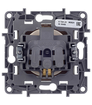 Розетка Legrand Etika встраиваемая слоновая кость (672321)