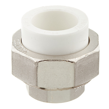 Муфта полипропиленовая Valtec разъемная (американка) 25 мм х 3/4 ВР(г) (VTp.762.0.02505)