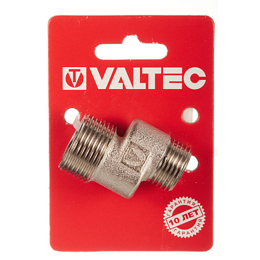 Эксцентрик Valtec 3/4 НР(ш) х 1/2 НР(ш) х 10 мм латунный (VTr.095.N.0504010)