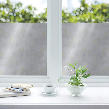 Пленка статическая декоративная для окон серая 0,45х1,5 м Room Decor