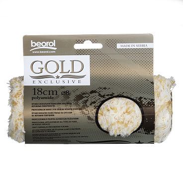 Валик полиамид 180 мм d45 мм ворс 20 мм для водной и алкидной основы без ручки Beorol