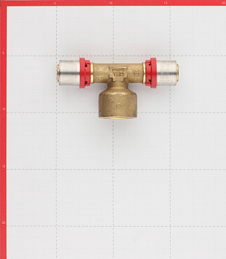 Тройник 20(пресс) х 3/4 ВР(г) х 20(пресс)