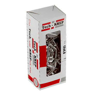 Заклепка вытяжная 4,8x12 мм алюминий/сталь (100 шт.)