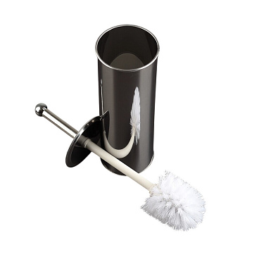 Ершик для унитаза напольный нержавеющая сталь хром (2506466)