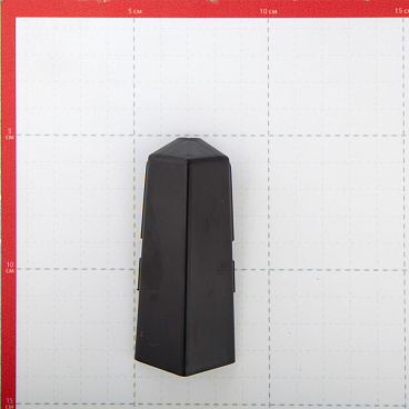 Угол наружный Salag NG 80 мм черный (1 шт.)