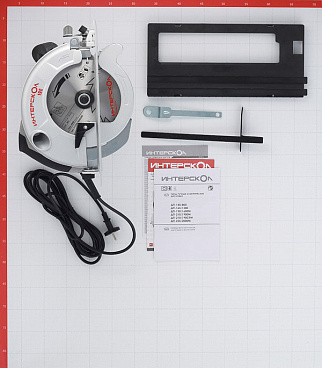 Пила дисковая электрическая Интерскол ДП-190/1600М 1600 Вт 190 мм (97.1.1.20)