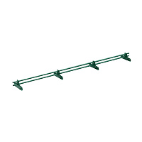 Снегозадержатель трубчатый круглый Вегасток VegaStyle 3 м зеленый RAL 6005