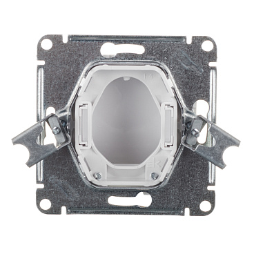 Вывод кабеля Systeme Electric AtlasDesign встраиваемый белый (ATN000199)