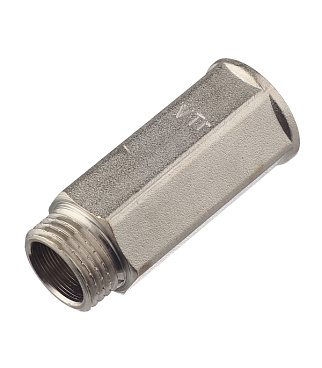 Удлинитель Valtec 50 мм х 1/2 ВР(г) х 1/2 НР(ш) латунный (VTr.197.N.0450)