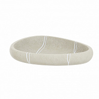 Мыльница для ванной Fora Line настольная полирезин бежевая (For-LN036NAT)