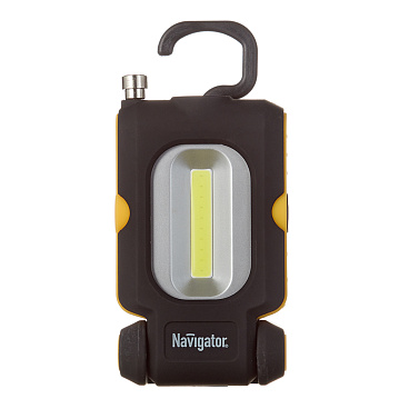 Фонарь подвесной Navigator светодиодный 1+1 LED 4 Вт аккумуляторный Li-Pol 850 мАч пластик (140831)