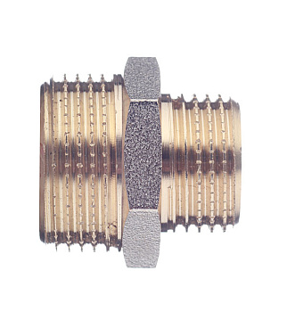 Ниппель переходной 3/4 НР(ш) х 1/2 НР(ш) латунный