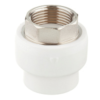 Муфта полипропиленовая Valtec 32 мм х 1 ВР(г) под ключ (VTp.706.0.03206)