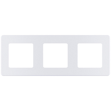 Рамка Legrand Inspiria трехместная жемчуг (673956)