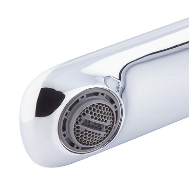 Смеситель для раковины высокий Lavelly Vertex хром однорычажный (673114)