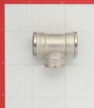 Тройник переходной Stout 1 ВР(г) х 3/4 ВР(г) х 1 ВР(г) латунный (SFT-0022-001341)