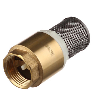 Клапан обратный 1 НР(ш) х 1 ВР(г) с несъемной сеткой