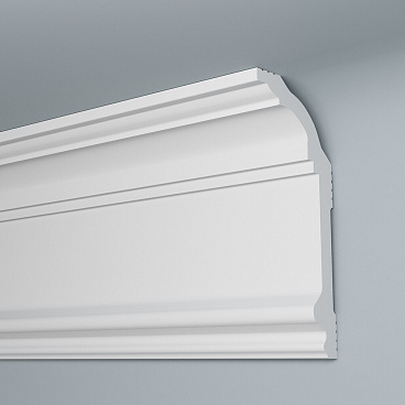 Плинтус потолочный из пенополистирола 65х155х2000 мм Плинтэкс J 65/155