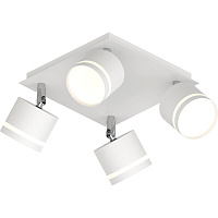 Спот потолочный Schaffner Montar GX53 30 Вт 8 кв.м белый IP20 (4745-4 WH)