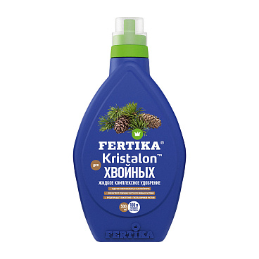 Удобрение минеральное жидкое для хвойных растений Кристалон Fertika 0,5 л