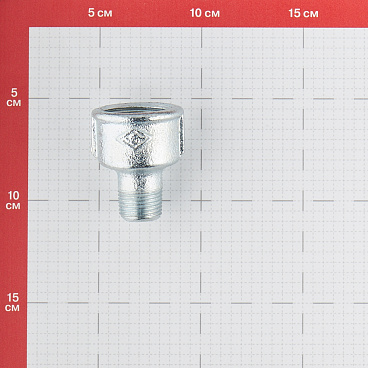 Муфта переходная Gebo Platinum (246-25V) 1 ВР(г) х 1/2 НР(ш) чугунная оцинкованная