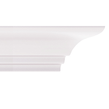 Плинтус потолочный из пенополистирола 45х45х2000 мм под натяжной потолок Солид С 25/50
