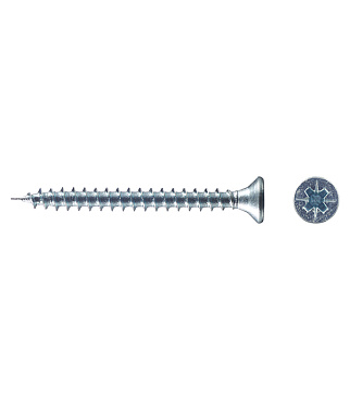 Саморезы универсальные 25x2,5 мм оцинкованные (200 шт.)