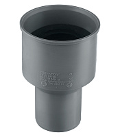 Переходник Ostendorf HTUG d50х73 мм пластиковый на чугун с сальником для внутренней канализации (112820)