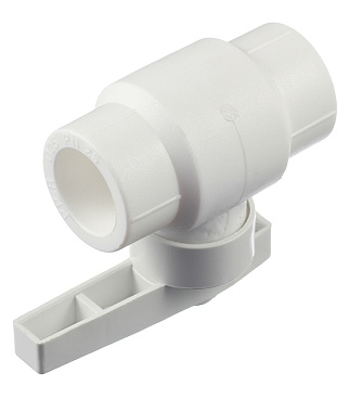 Кран шаровой полипропиленовый Valtec 25 мм (VTp.743.0.025)