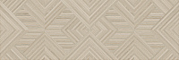 Ламбро Плитка настенная бежевая структура обрезной 14033R 40х120