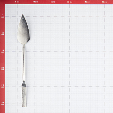 Шпатель для декоративных работ Hardy нержавеющая сталь с металлической ручкой (0817-230250)