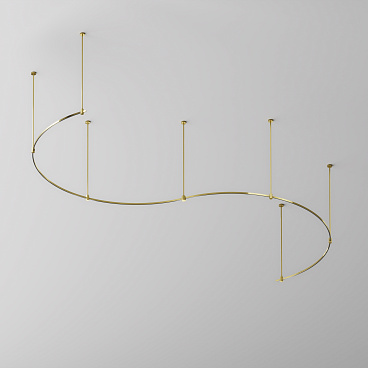 Шинопровод накладной/подвесной Technical TRX154-2SR-D1800-BS